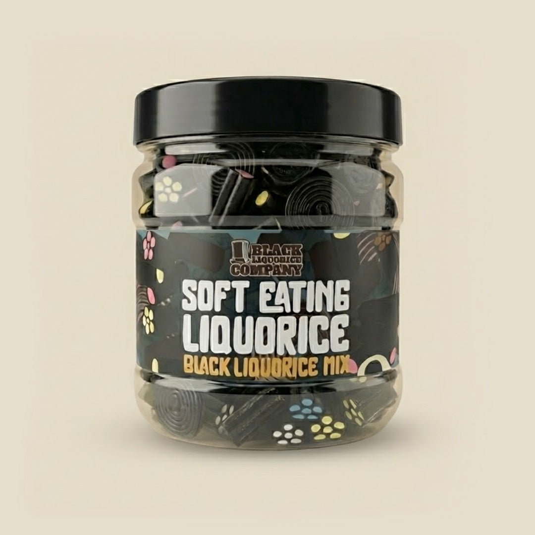Large Black Liquorice Moresorts Gift Jar