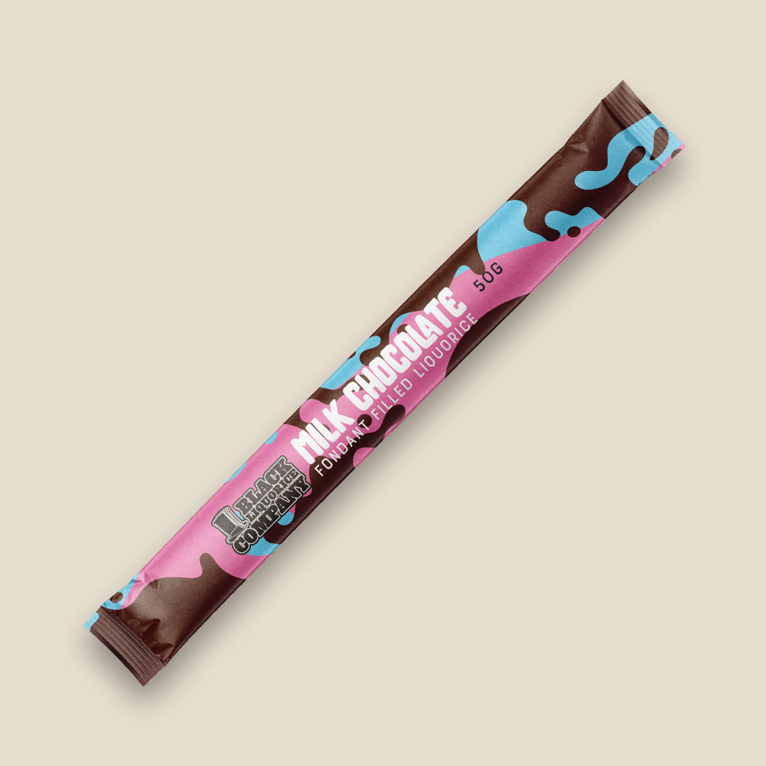 Milk Chocolate Fondant Filled Liquorice Stick