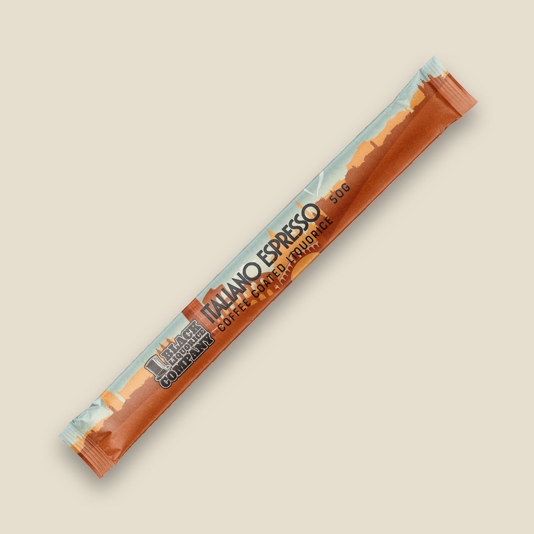 Italiano Espresso Coffee Coated Liquorice Stick